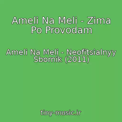 کاور آهنگ Ameli Na Meli - Zima Po Provodam از Ameli Na Meli - Neofitsialnyy Sbornik (2011)