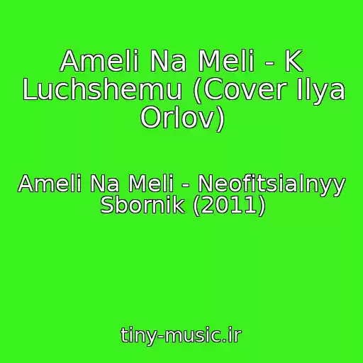 کاور آهنگ Ameli Na Meli - K Luchshemu (Cover Ilya Orlov) از Ameli Na Meli - Neofitsialnyy Sbornik (2011)