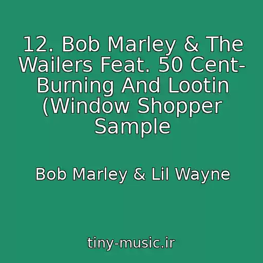 کاور آهنگ 12. Bob Marley & The Wailers Feat. 50 Cent- Burning And Lootin (Window Shopper Sample از Bob Marley & Lil Wayne