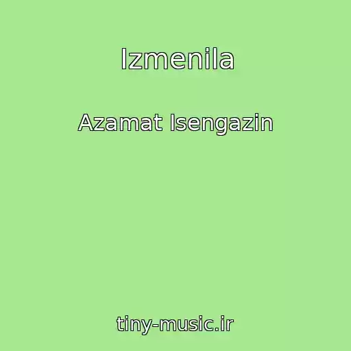 کاور آهنگ Izmenila از Azamat Isengazin