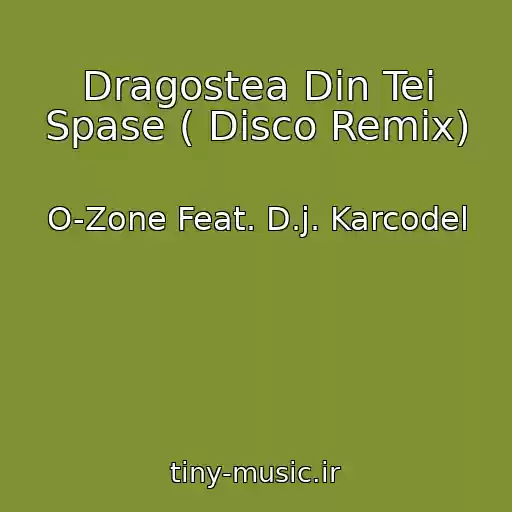 کاور آهنگ Dragostea Din Tei Spase ( Disco Remix) از O-Zone Feat. D.j. Karcodel