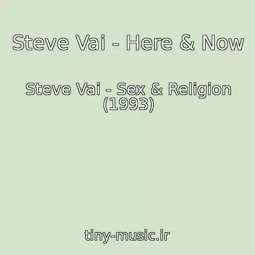 کاور آهنگ Steve Vai - Here & Now از Steve Vai - Sex & Religion (1993)