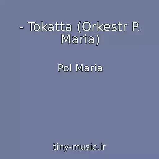 کاور آهنگ - Tokatta (Orkestr P. Maria) از Pol Maria
