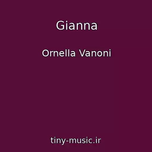 کاور آهنگ Gianna از Ornella Vanoni