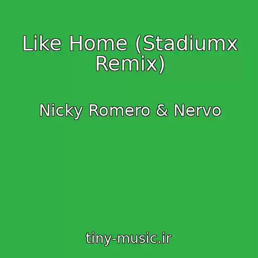 کاور آهنگ Like Home (Stadiumx Remix) از Nicky Romero & Nervo