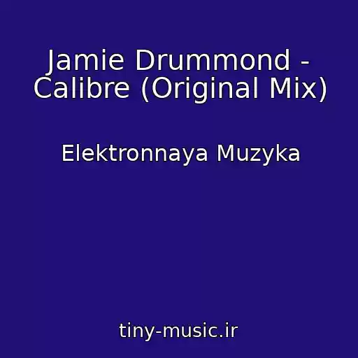 کاور آهنگ Jamie Drummond - Calibre (Original Mix) از Elektronnaya Muzyka