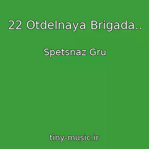 کاور آهنگ 22 Otdelnaya Brigada.. از Spetsnaz Gru