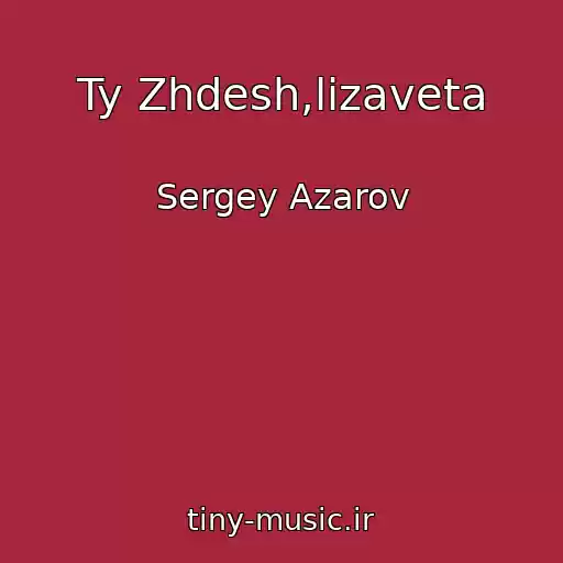 کاور آهنگ Ty Zhdesh,lizaveta از Sergey Azarov