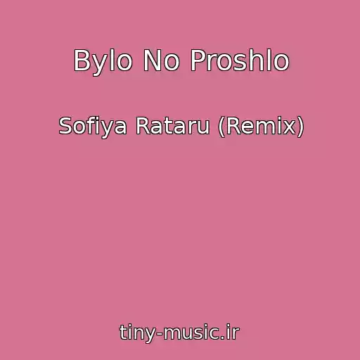 کاور آهنگ Bylo No Proshlo از Sofiya Rataru (Remix)
