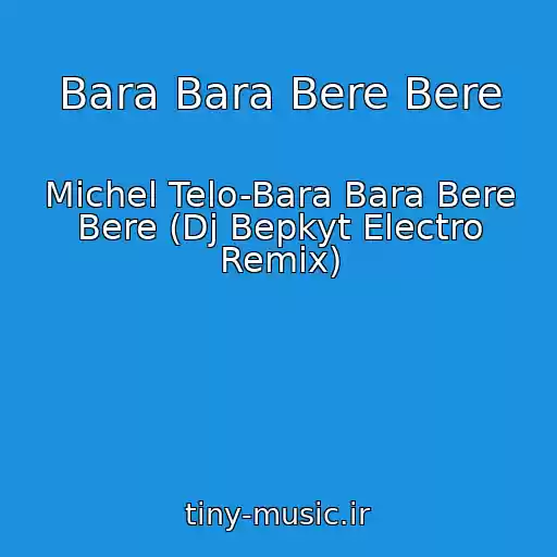 کاور آهنگ Bara Bara Bere Bere از Michel Telo-Bara Bara Bere Bere (Dj Bepkyt Electro Remix)