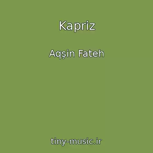 کاور آهنگ Kapriz از Aqşin Fateh