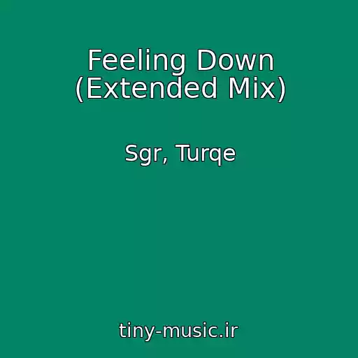 کاور آهنگ Feeling Down (Extended Mix) از Sgr, Turqe