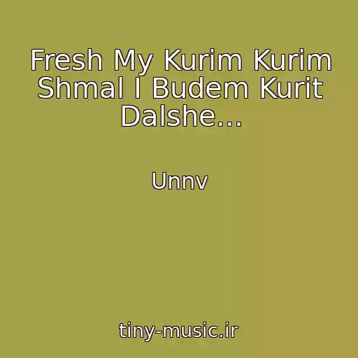 کاور آهنگ Fresh My Kurim Kurim Shmal I Budem Kurit Dalshe... از Unnv