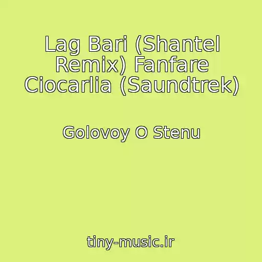کاور آهنگ Lag Bari (Shantel Remix) Fanfare Ciocarlia (Saundtrek) از Golovoy O Stenu