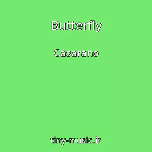 کاور آهنگ Butterfly از Casarano