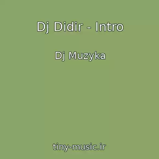 کاور آهنگ Dj Didir - Intro از Dj Muzyka