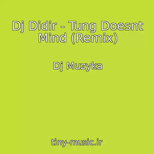 کاور آهنگ Dj Didir - Tung Doesnt Mind (Remix) از Dj Muzyka