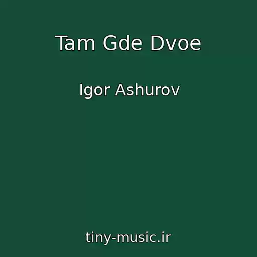 کاور آهنگ Tam Gde Dvoe از Igor Ashurov