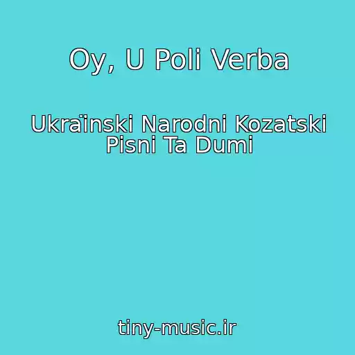 کاور آهنگ Oy, U Polі Verba از Ukraїnskі Narodnі Kozatskі Pіsnі Ta Dumi