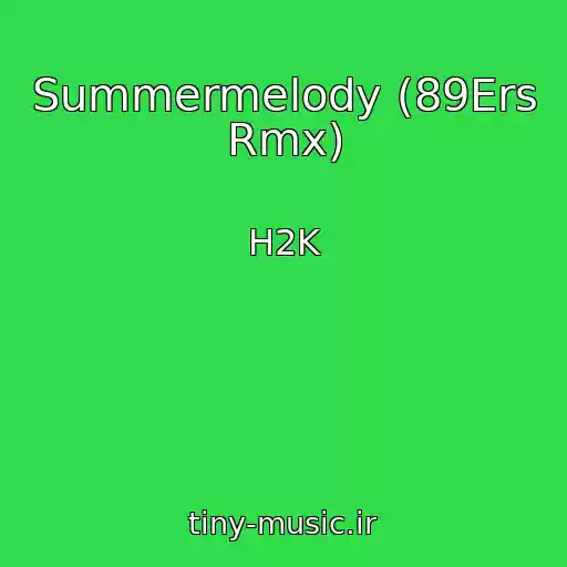کاور آهنگ Summermelody (89Ers Rmx) از H2K