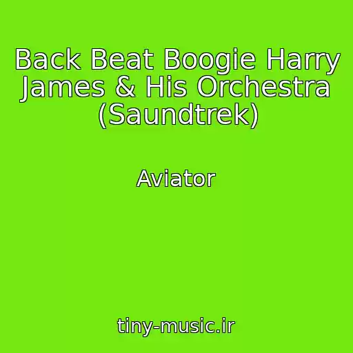 کاور آهنگ Back Beat Boogie Harry James & His Orchestra (Saundtrek) از Aviator