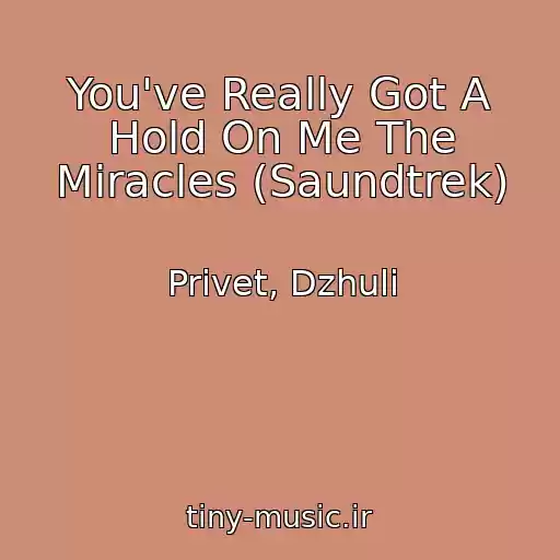 کاور آهنگ You've Really Got A Hold On Me The Miracles (Saundtrek) از Privet, Dzhuli