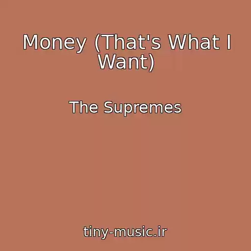 کاور آهنگ Money (That's What I Want) از The Supremes