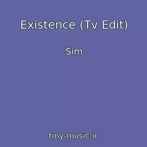 کاور آهنگ Existence (Tv Edit) از Sim