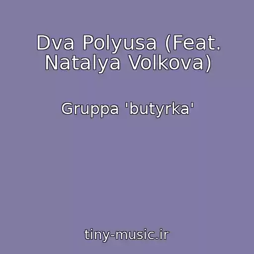 کاور آهنگ Dva Polyusa (Feat. Natalya Volkova) از Gruppa 'butyrka'
