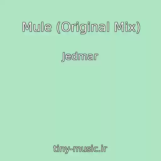 کاور آهنگ Mule (Original Mix) از Jedmar