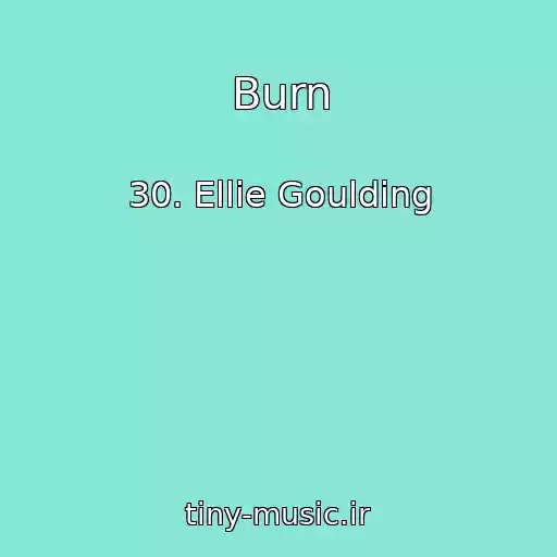 کاور آهنگ Burn از 30. Ellie Goulding