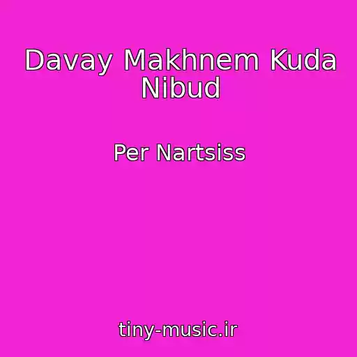 کاور آهنگ Davay Makhnem Kuda Nibud از Per Nartsiss