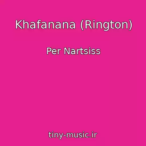 کاور آهنگ Khafanana (Rington) از Per Nartsiss