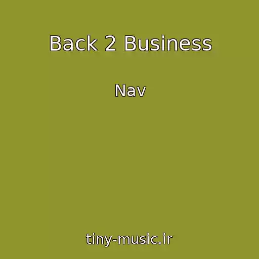 کاور آهنگ Back 2 Business از Nav