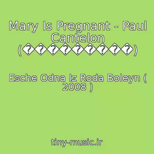 کاور آهنگ Mary Is Pregnant - Paul Cantelon (���������) از Esche Odna Iz Roda Boleyn ( 2008 )