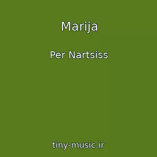 کاور آهنگ Marija از Per Nartsiss