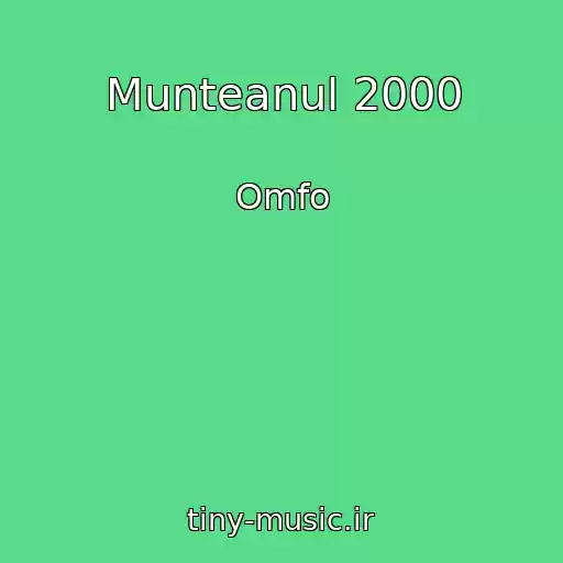 کاور آهنگ Munteanul 2000 از Omfo