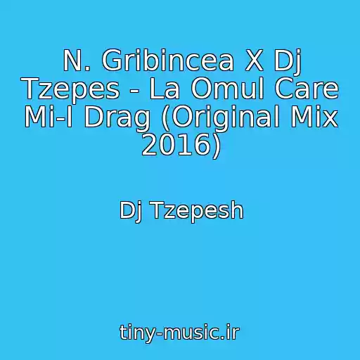 کاور آهنگ N. Gribincea X Dj Tzepes - La Omul Care Mi-I Drag (Original Mix 2016) از Dj Tzepesh