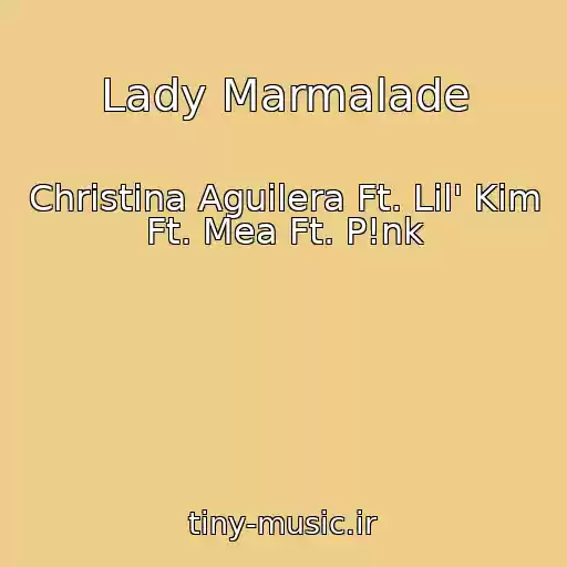 کاور آهنگ Lady Marmalade از Christina Aguilera Ft. Lil' Kim Ft. Mea Ft. P!nk