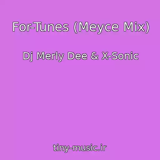 کاور آهنگ For-Tunes (Meyce Mix) از Dj Merly Dee & X-Sonic