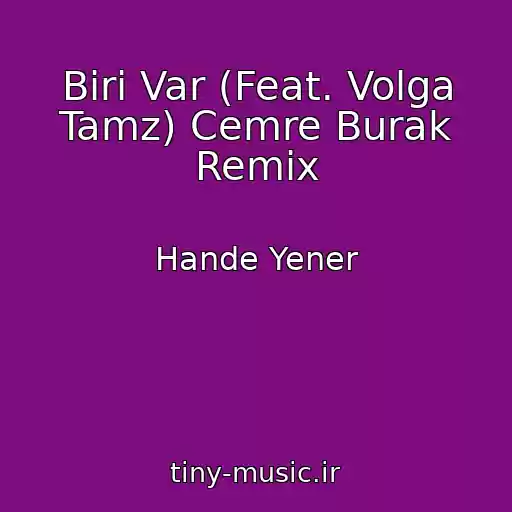 کاور آهنگ Biri Var (Feat. Volga Tamz) Cemre Burak Remix از Hande Yener
