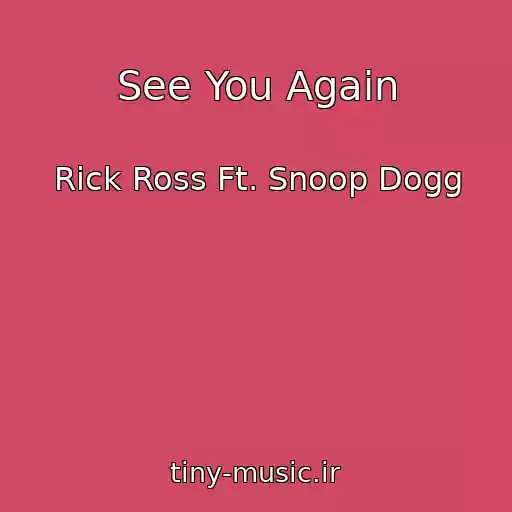 کاور آهنگ See You Again از Rick Ross Ft. Snoop Dogg