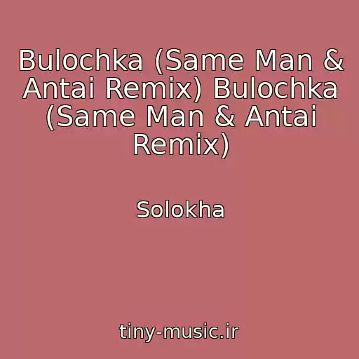 کاور آهنگ Bulochka (Same Man & Antai Remix) Bulochka (Same Man & Antai Remix) از Solokha