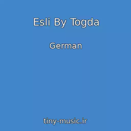 کاور آهنگ Esli By Togda از German
