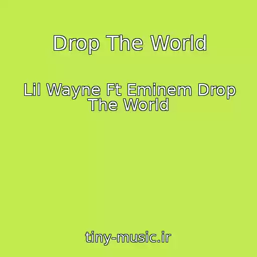 کاور آهنگ Drop The World از Lil Wayne Ft Eminem Drop The World