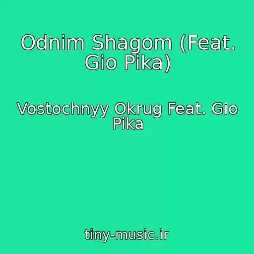 کاور آهنگ Odnim Shagom (Feat. Gio Pika) از Vostochnyy Okrug Feat. Gio Pika