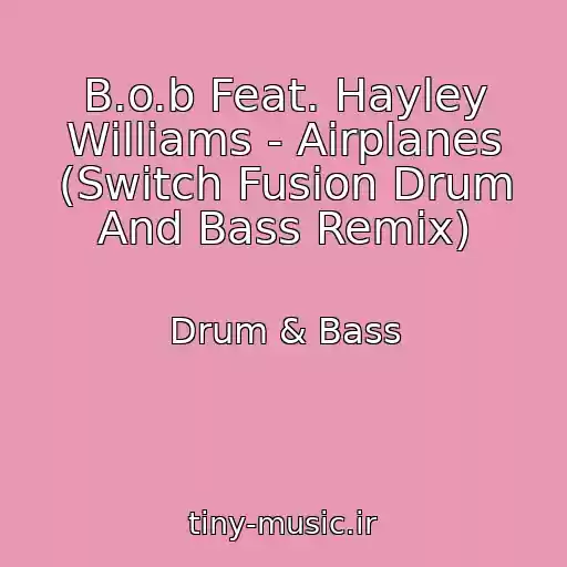 کاور آهنگ B.o.b Feat. Hayley Williams - Airplanes (Switch Fusion Drum And Bass Remix) از Drum & Bass