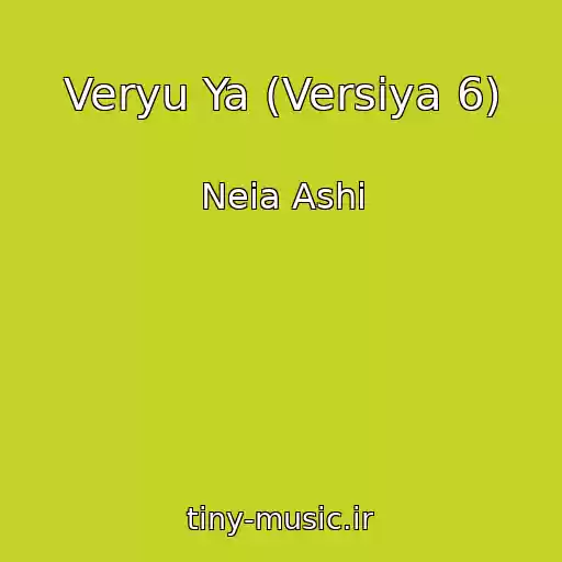 کاور آهنگ Veryu Ya (Versiya 6) از Neia Ashi