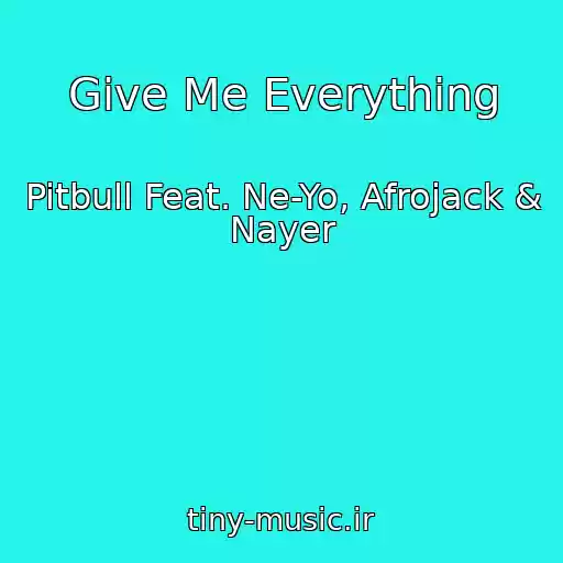 کاور آهنگ Give Me Everything از Pitbull Feat. Ne‐Yo, Afrojack & Nayer