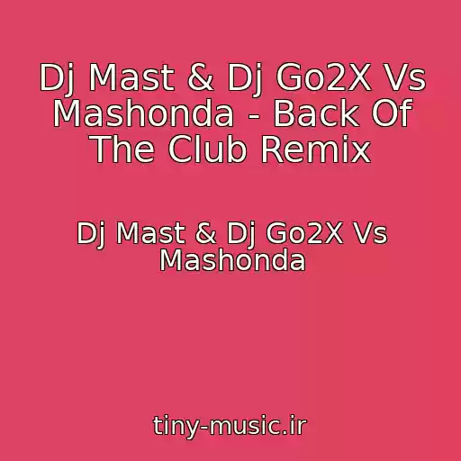 کاور آهنگ Dj Mast & Dj Go2X Vs Mashonda - Back Of The Club Remix از Dj Mast & Dj Go2X Vs Mashonda